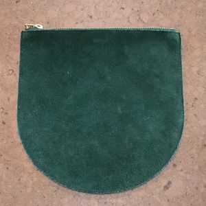 Large Suede Baggu Pouch